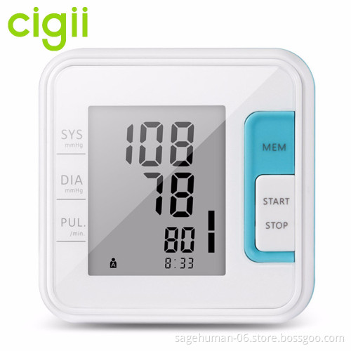 New Product WHO function digital wrist best bp monitor machine home use device used for measuring blood pressure